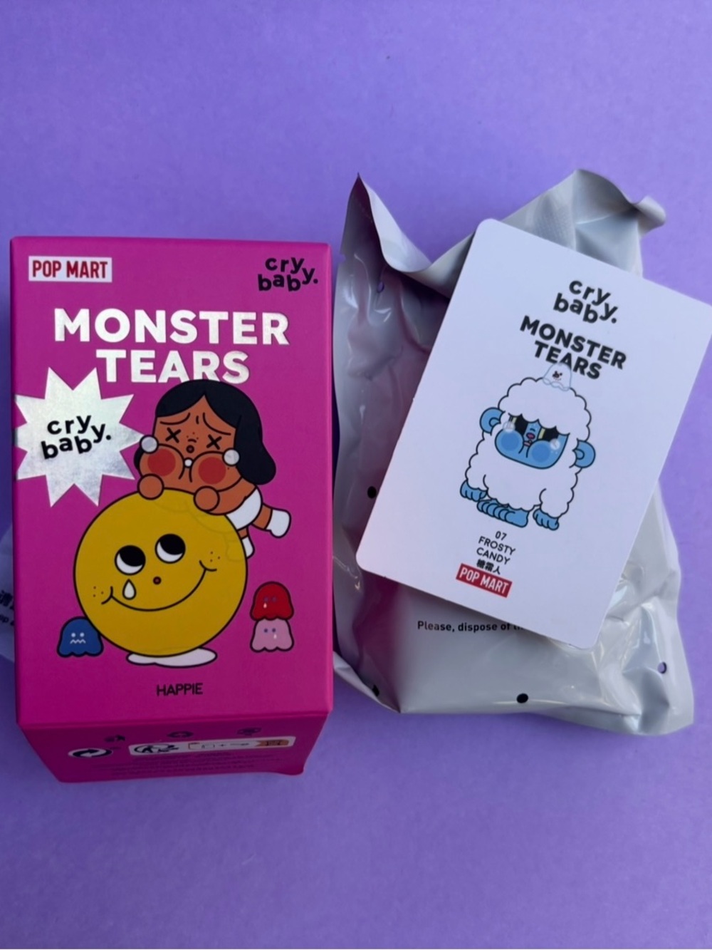 POP MART crybaby Frosty Candy